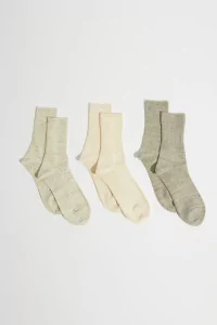 Centre Commercial | CHAUSSETTES Chaussettes Org Daily 3 Pack RO TO TO