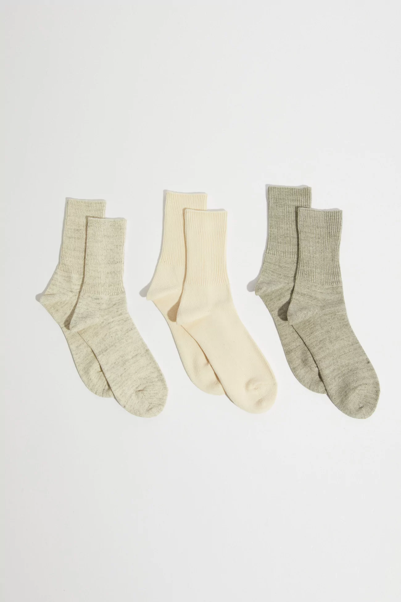 Centre Commercial | CHAUSSETTES Chaussettes Org Daily 3 Pack RO TO TO
