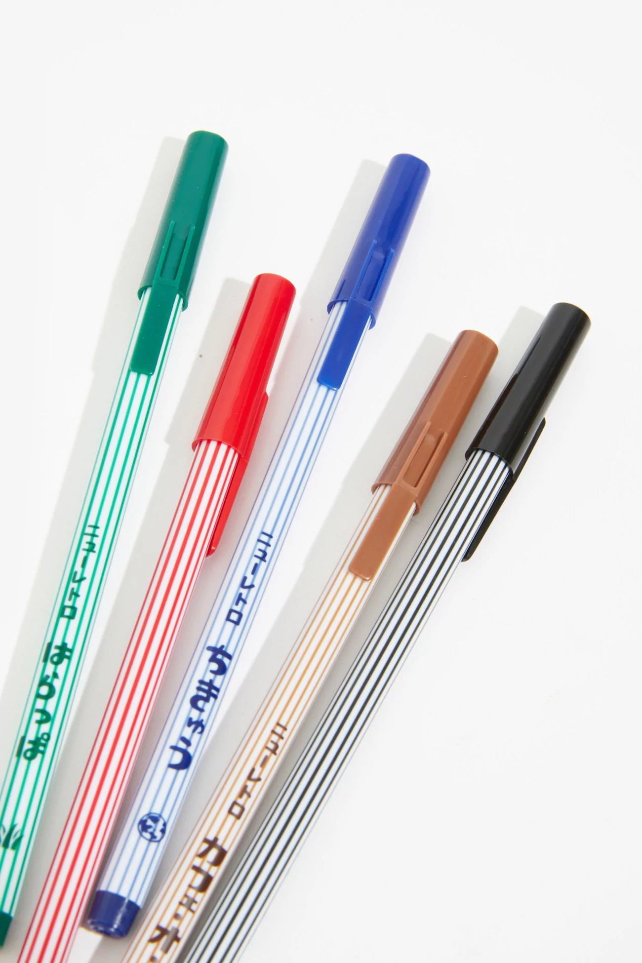 Lot Of 5 Colored Pens, HIGHTIDE