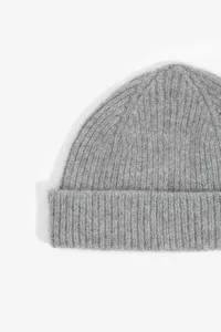 Sandray Docker Hat Shetland Wool Angora - Meteor | Centre Commercial