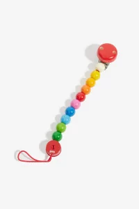 Accroche tétine arc en ciel, GOKI