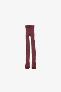 Glossy Ribbed Tights, Collegien