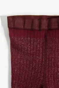 Glossy Ribbed Tights, Collegien