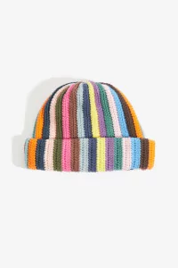 Multicolor crochet beanie, KOROLKA STUDIO