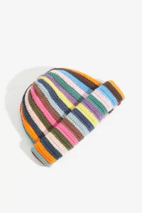 Bonnet crochet multicolore, KOROLKA STUDIO