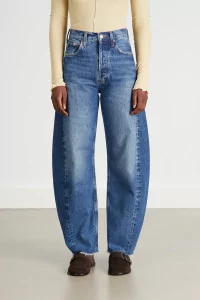 Jean Luna Taille Haute Coupe Fuselée , AGOLDE