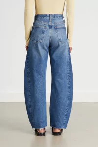 Jean Luna Taille Haute Coupe Fuselée , AGOLDE