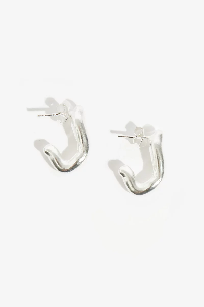 Gamba Silver Earrings, SIMUERO