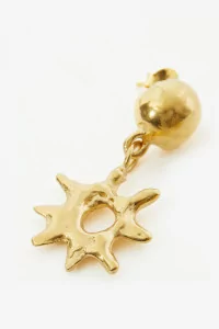 Alba Gold Earrings, SIMUERO