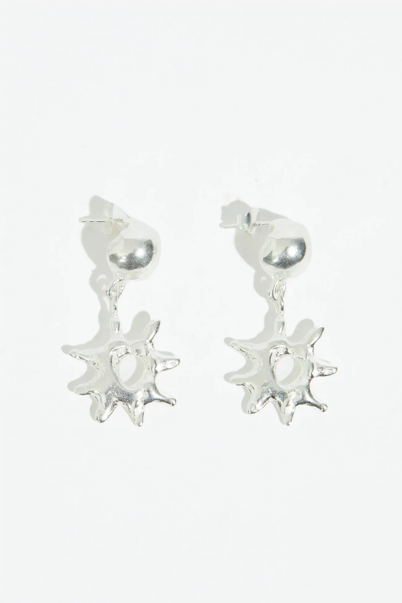Alba Silver Earrings, SIMUERO