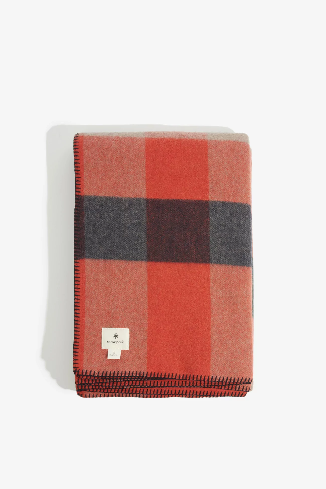 Recycled Wool Blanket, SNOW PEAK