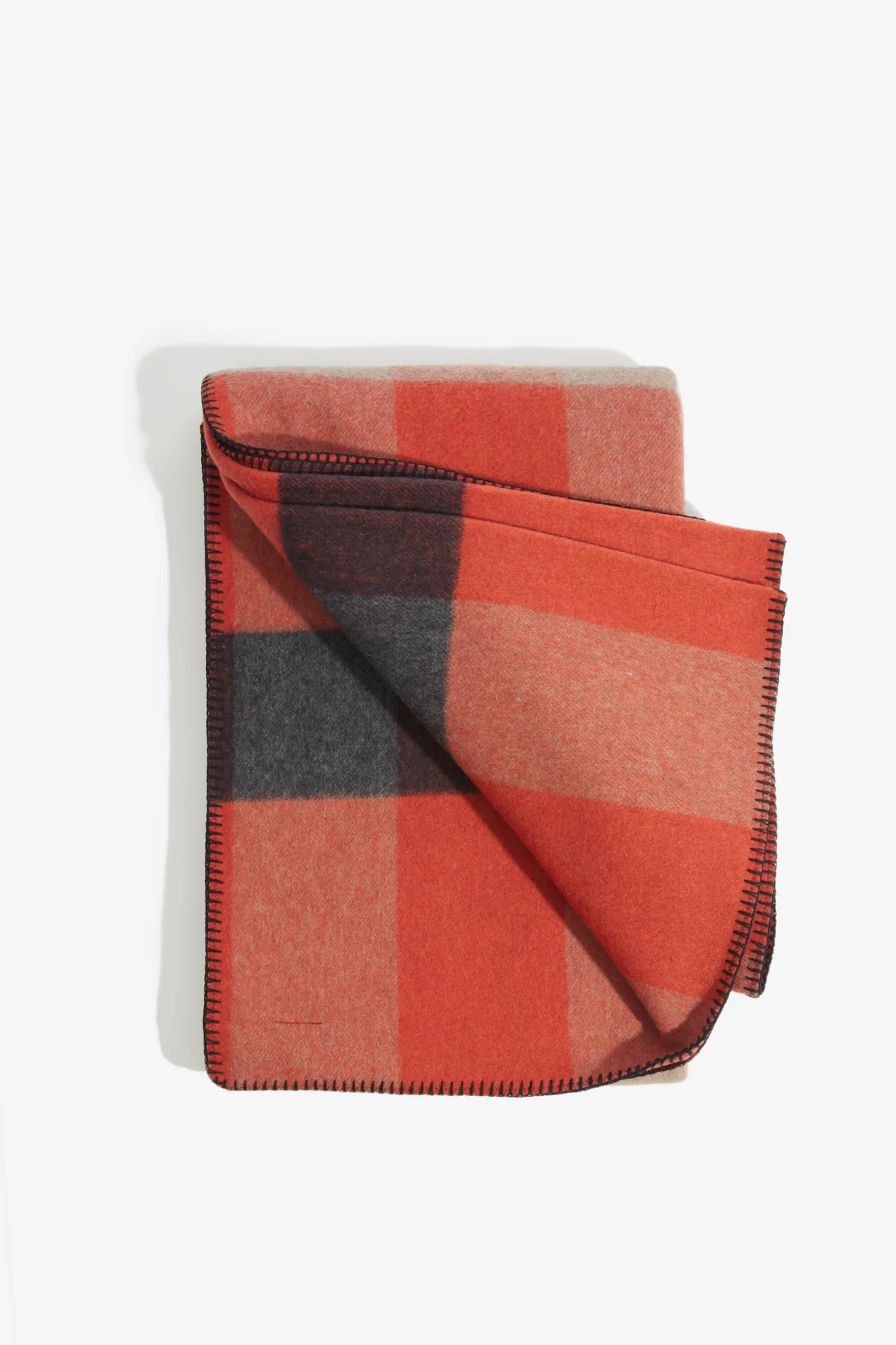 Recycled Wool Blanket, SNOW PEAK