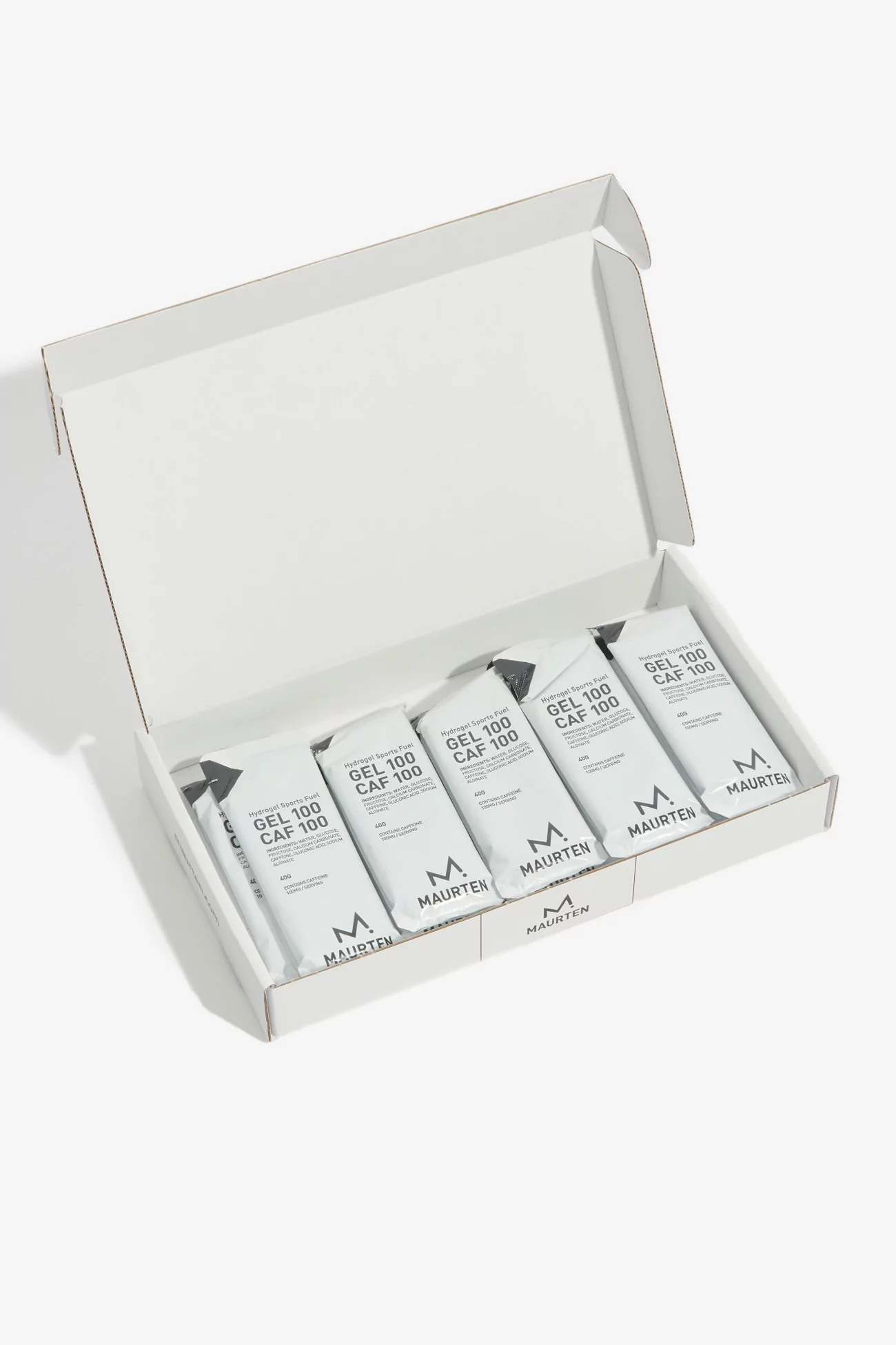 Box of 12 100 Caffeine Gels, MAURTEN
