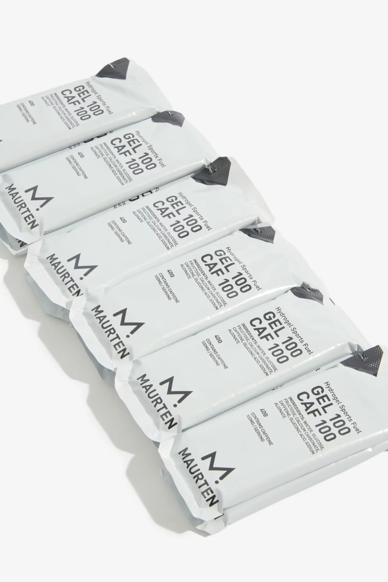Box of 12 100 Caffeine Gels, MAURTEN