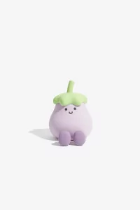 Eggplant LED nightlight, MUSHIE