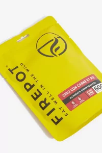 Dehydrated Meals Chilli con Carne and Rice, FIREPOT