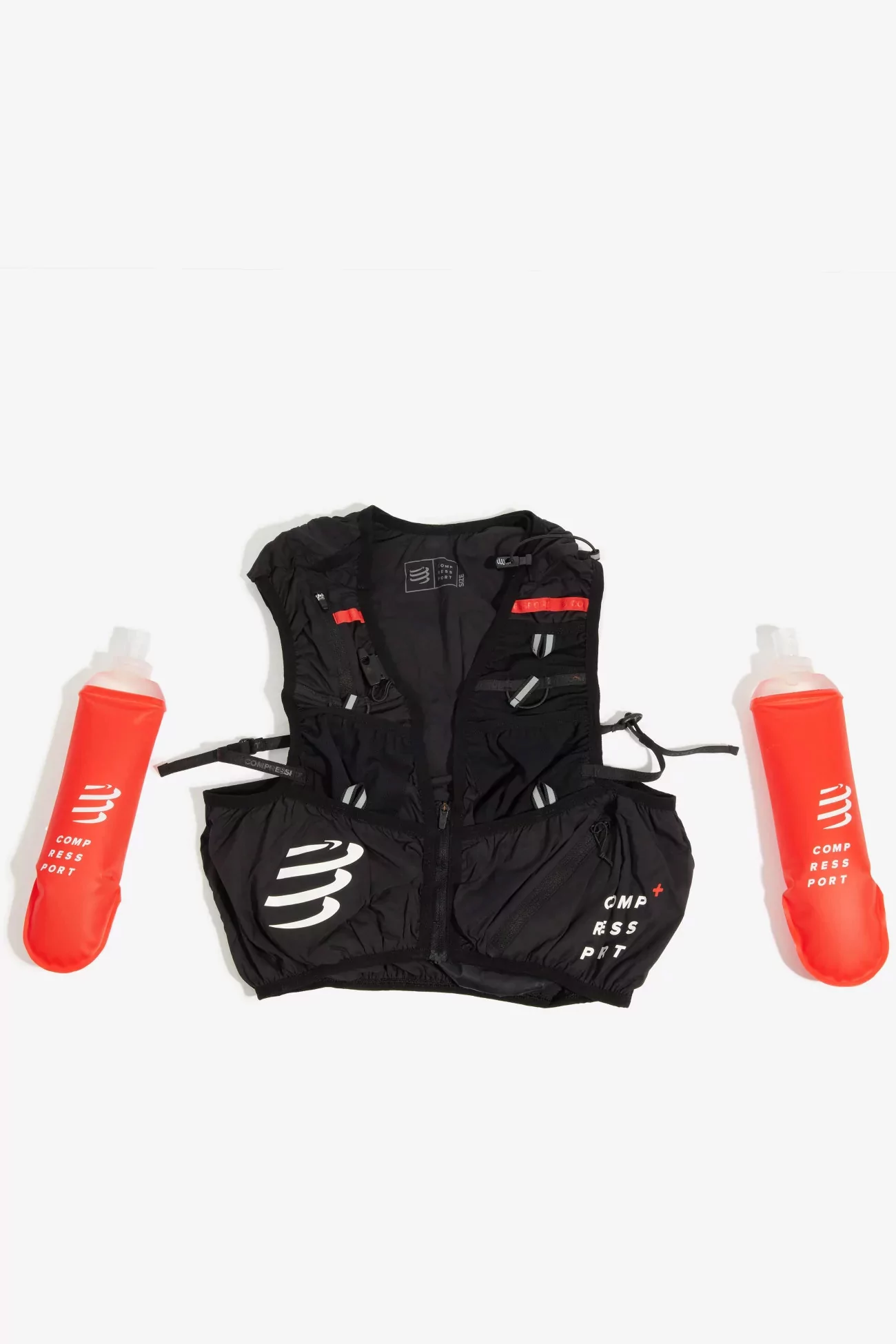 UltRun S Pack Evo 15 Hydration Vest Compressport – Black | Centre Commercial