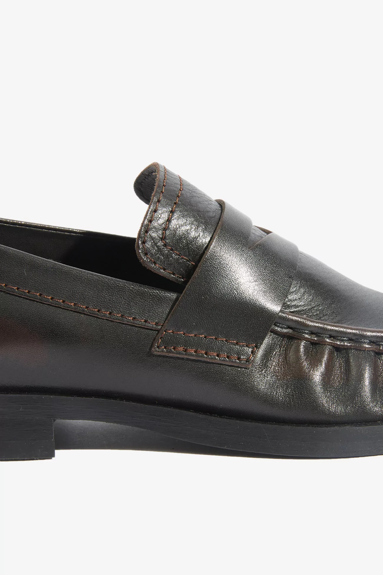 Zita Loafers - Brown black
