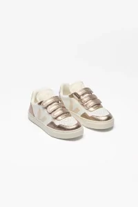 V-90 LEATHER WHITE SABLE BRONZE, VEJA