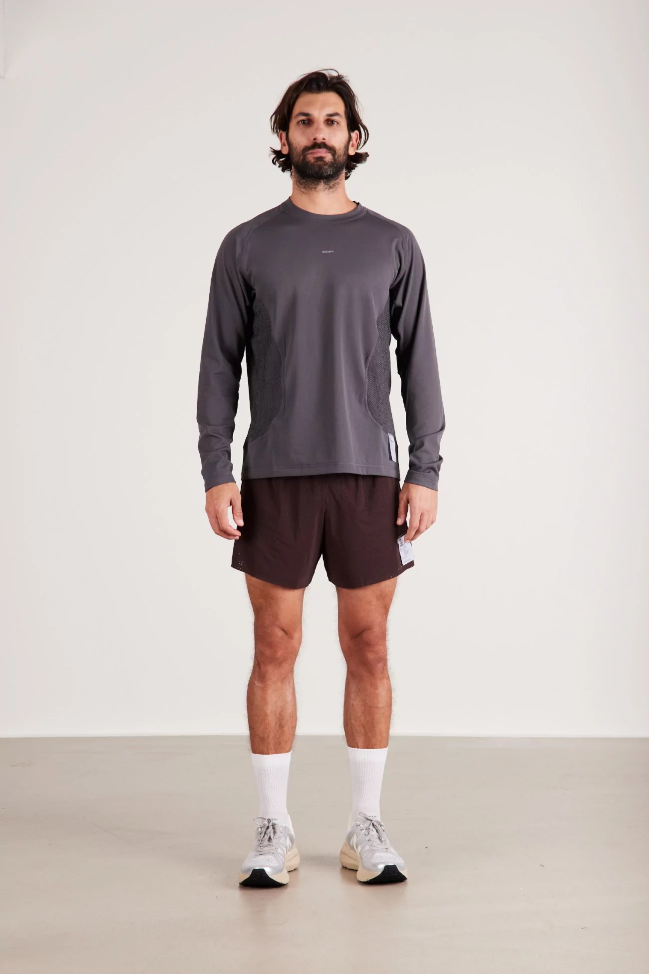 FuzzFleece Octa Long Sleeve T-shirt, SATISFY