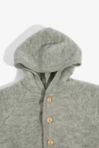 Natural Fleece Hooded Jacket, ENGEL