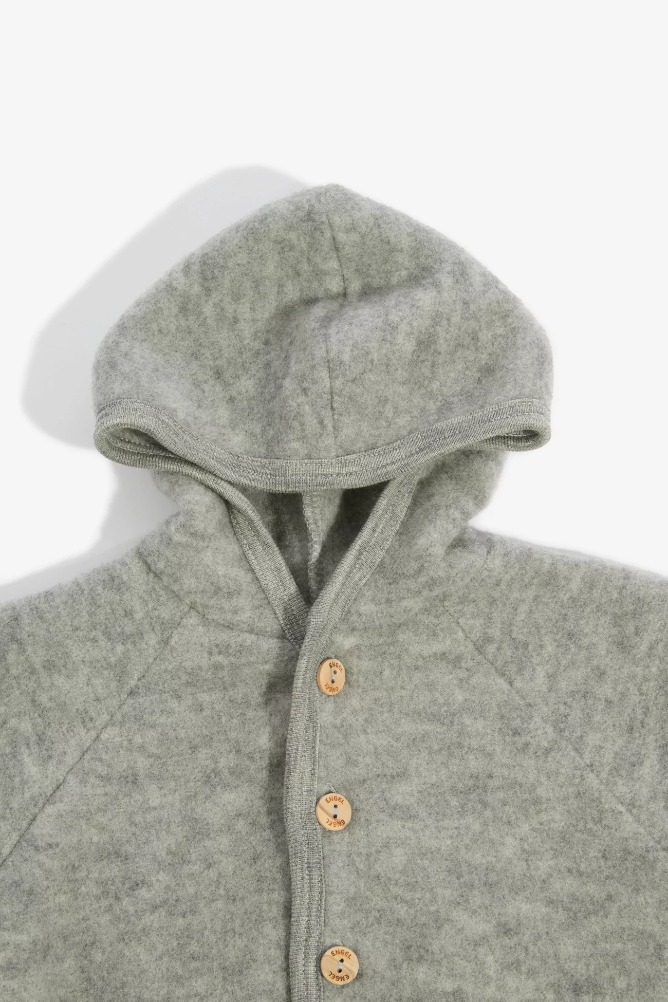 Natural Fleece Hooded Jacket, ENGEL