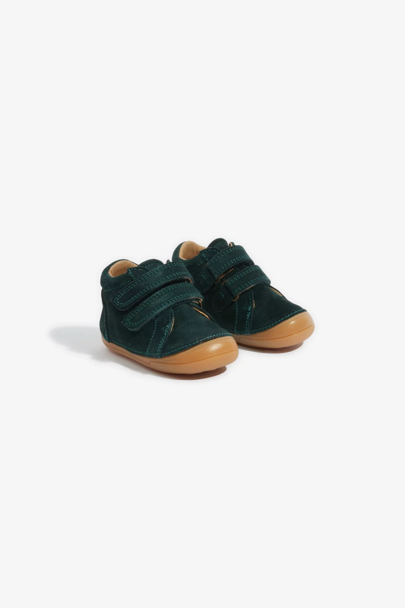 Velcro Suede Mini Booties, PETIT NORD COPENHAGEN