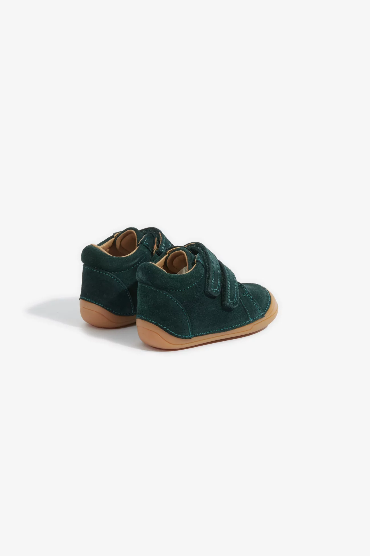 Velcro Suede Mini Booties, PETIT NORD COPENHAGEN