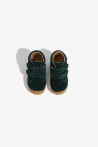 Velcro Suede Mini Booties, PETIT NORD COPENHAGEN