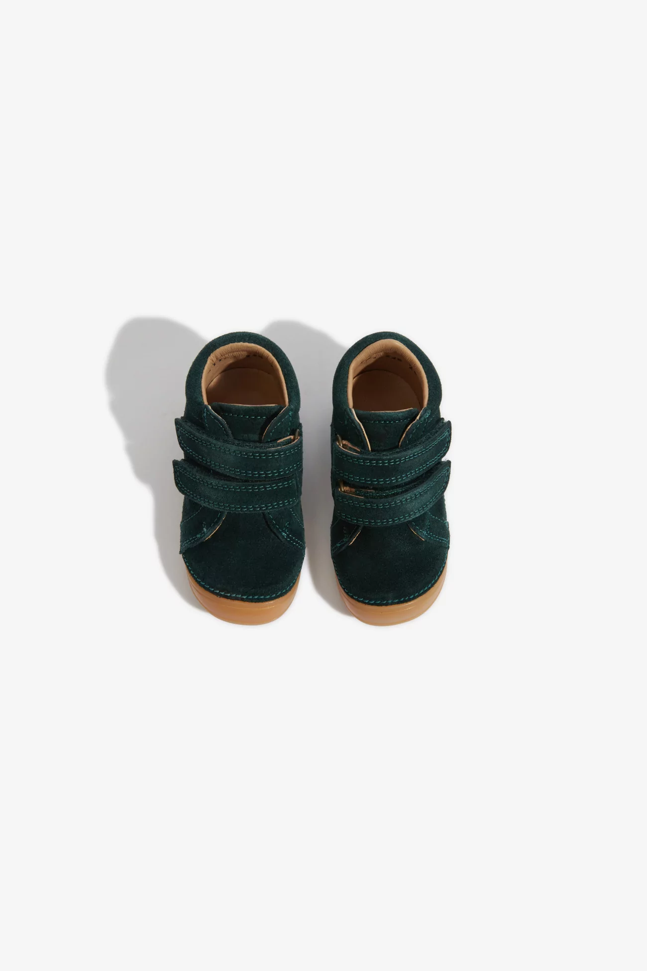 Velcro Suede Mini Booties, PETIT NORD COPENHAGEN