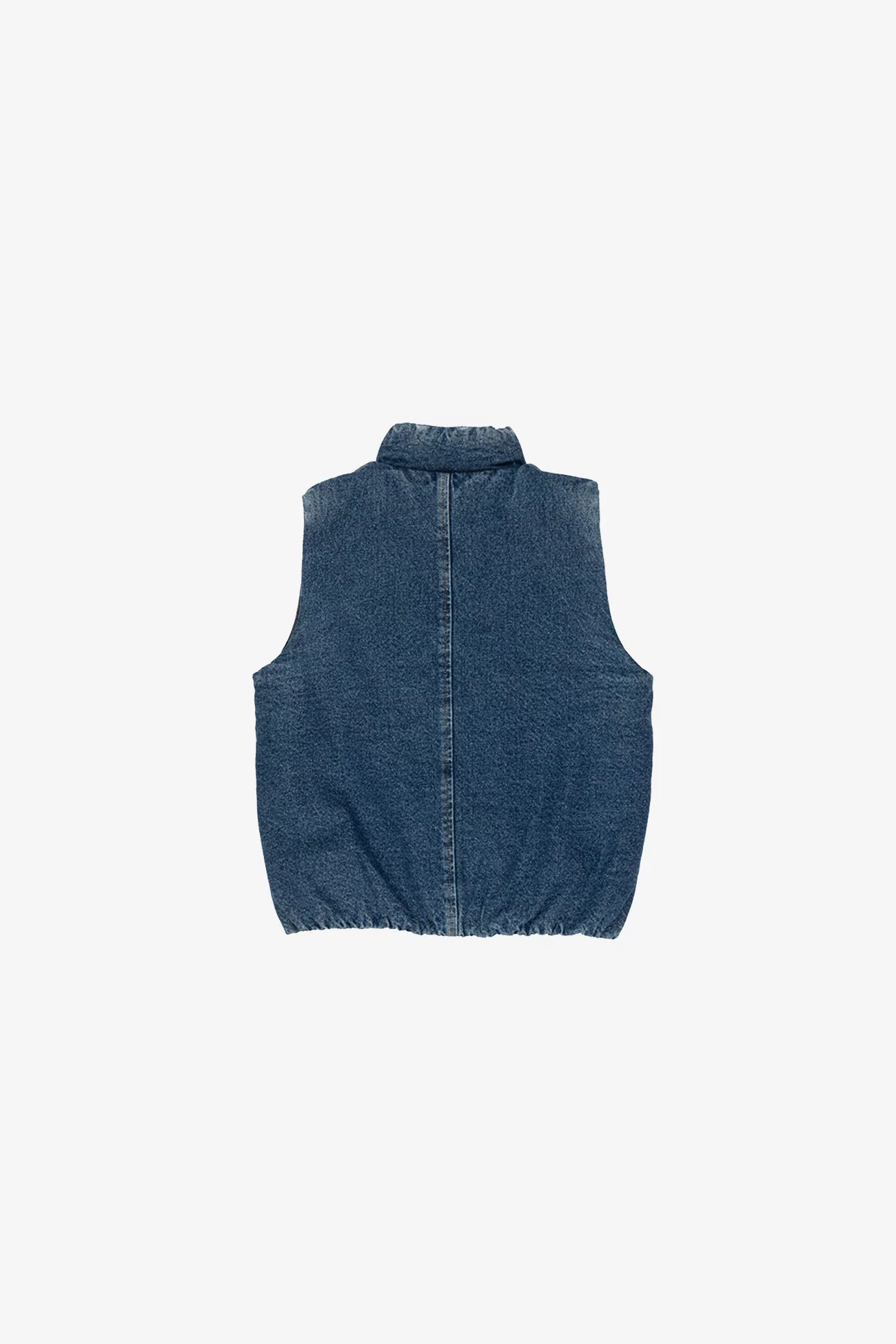 Sleeveless Padded Jacket, BIG CRUSH
