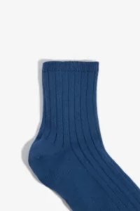 La Mini Short Ribbed Socks, COLLEGIEN