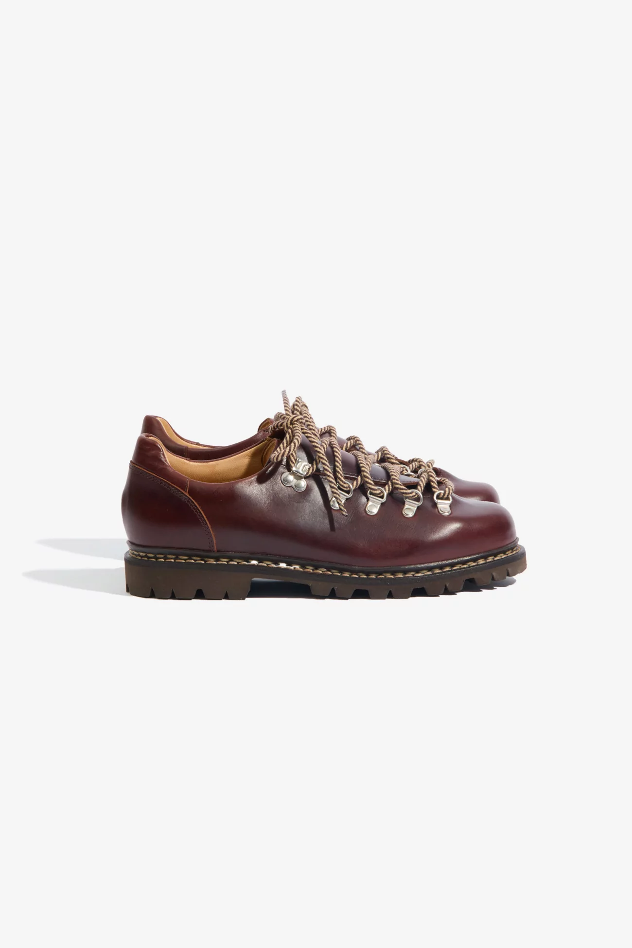 Paraboot Clusaz Men's Smooth Leather Derbies – Brown Bark | Centre Commercial