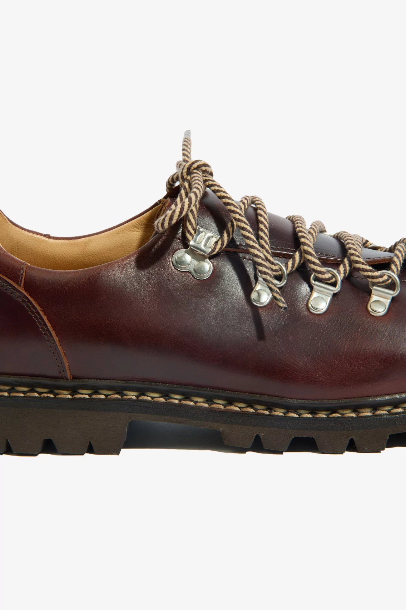 Paraboot Clusaz Men's Smooth Leather Derbies – Brown Bark | Centre Commercial