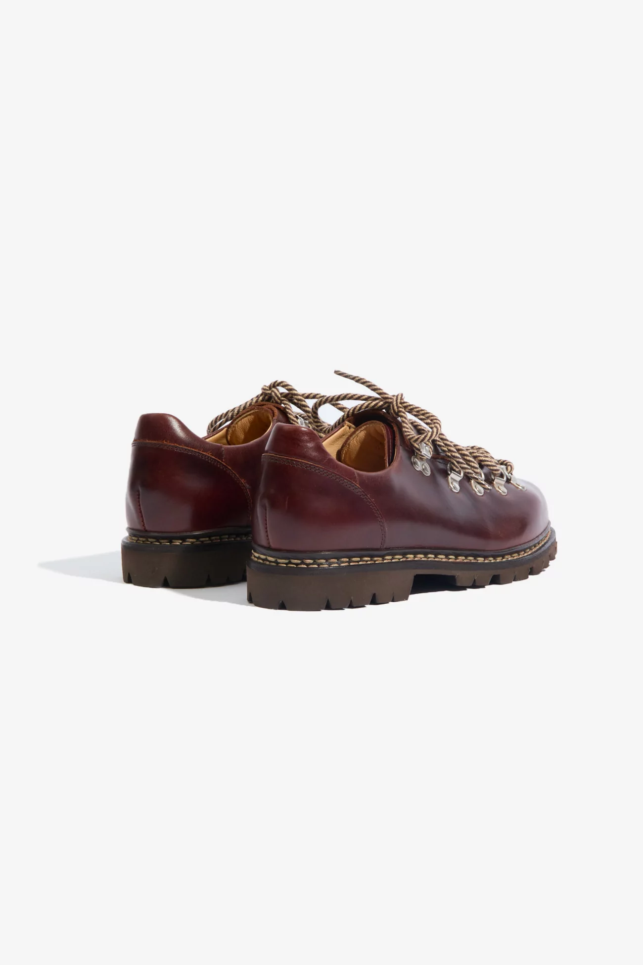 Paraboot Clusaz Men's Smooth Leather Derbies – Brown Bark | Centre Commercial