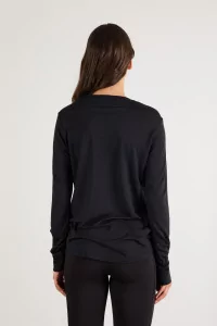 Capilene Cool Merino Long-Sleeved Shirt - Black