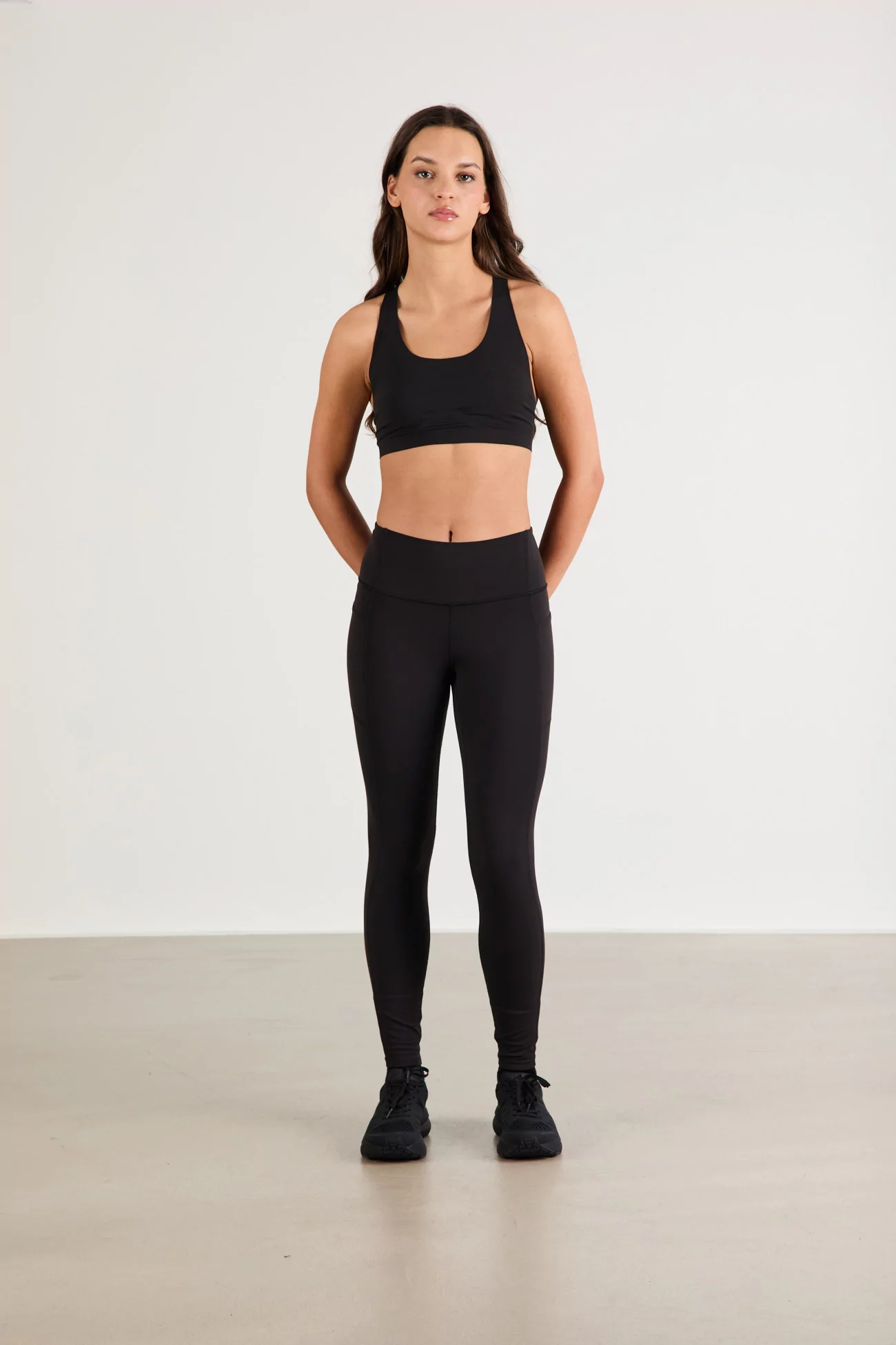 Maipo 7/8 Stash Tights - Black