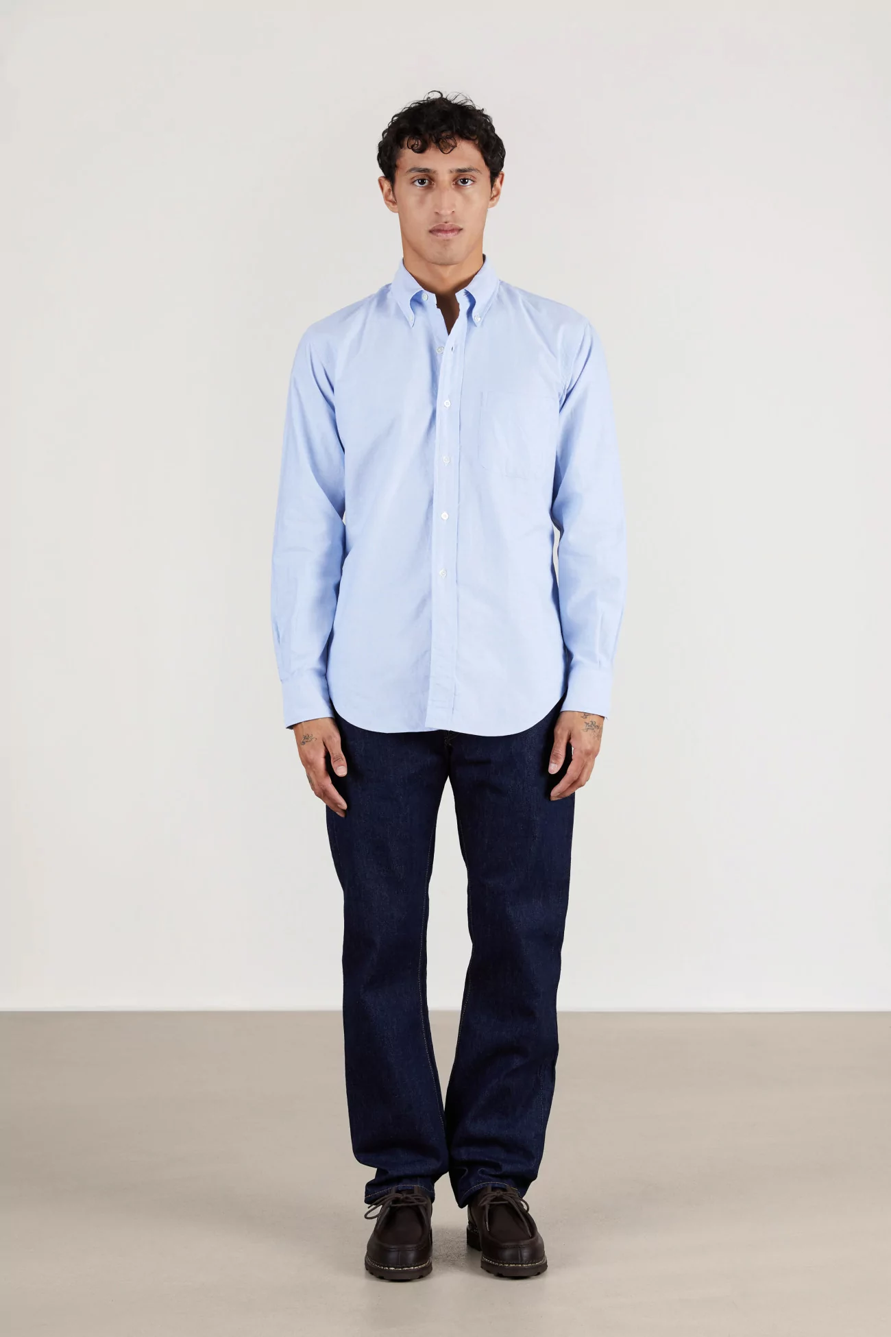 Men's Oxford Shirt Vintage Ivy - Blue | Centre Commercial