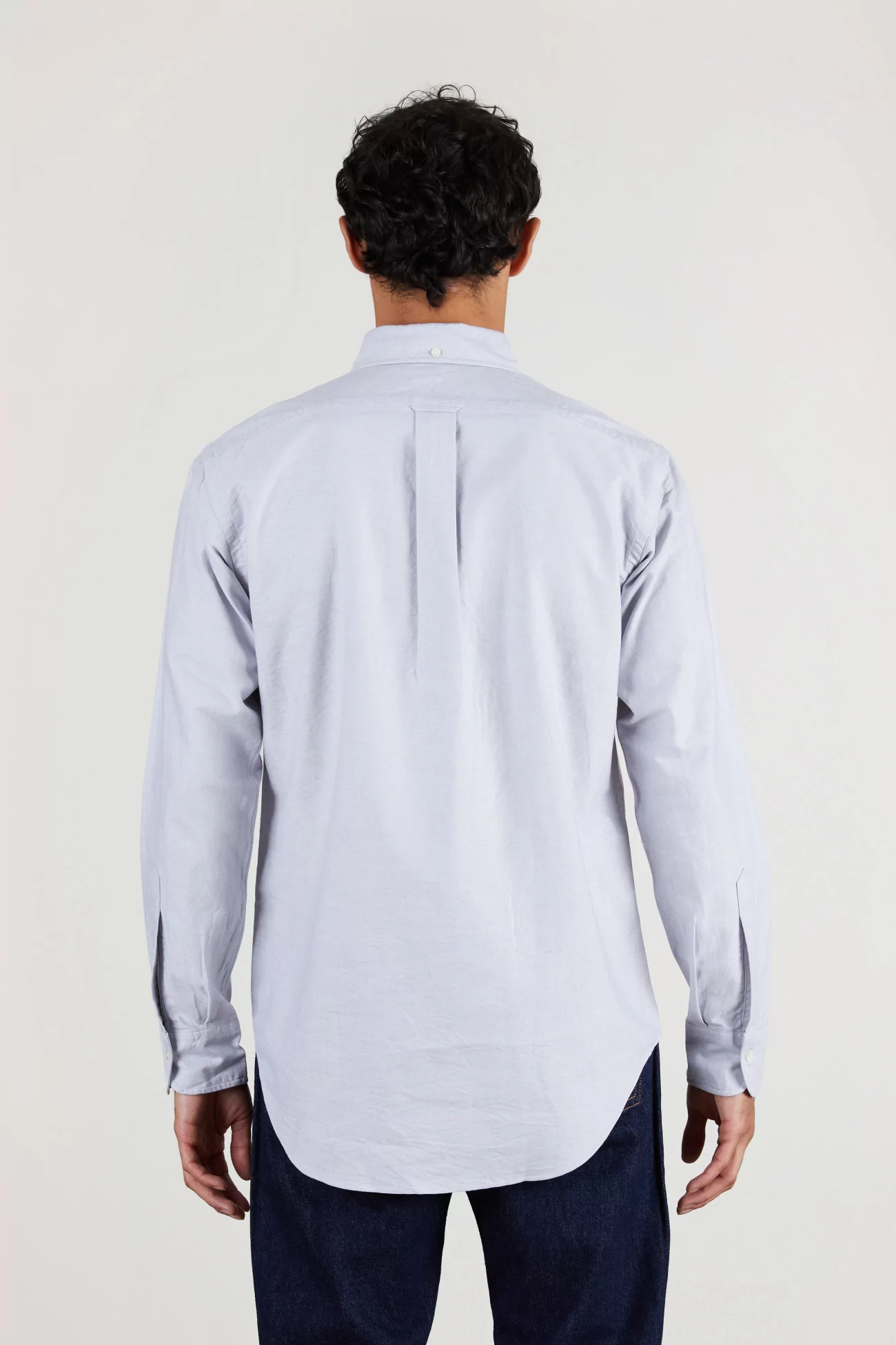 Men's Vintage Ivy Oxford Shirt - Gray | Centre Commercial