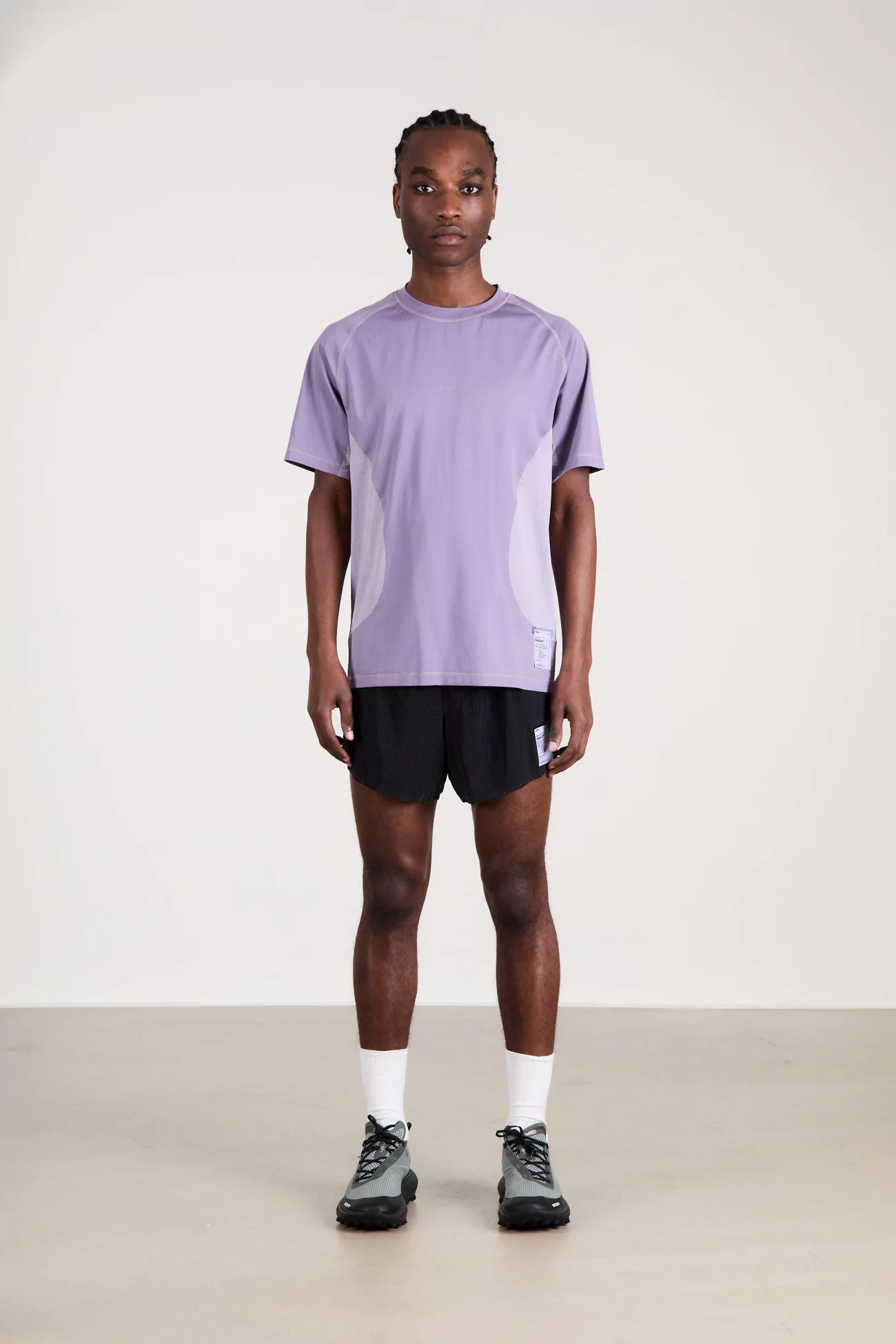 Men's Technical Running T-shirt AuraLite™ Tech - Purple Sage | Centre Commercial