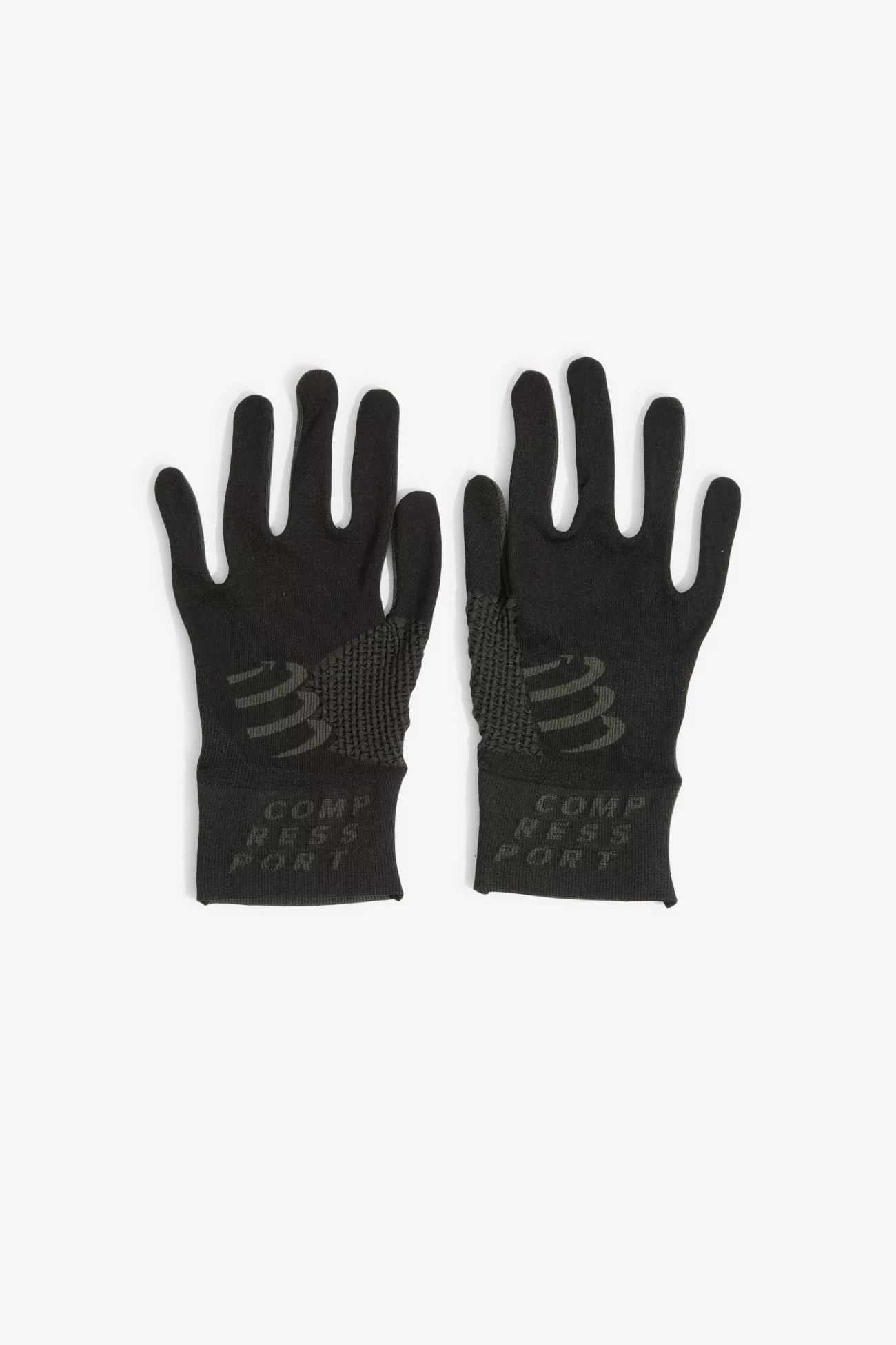3D Thermo Thermoregulating Trail Running Gloves - Black | Centre Commercial