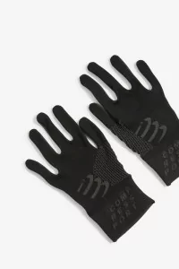 3D Thermo Thermoregulating Trail Running Gloves - Black | Centre Commercial
