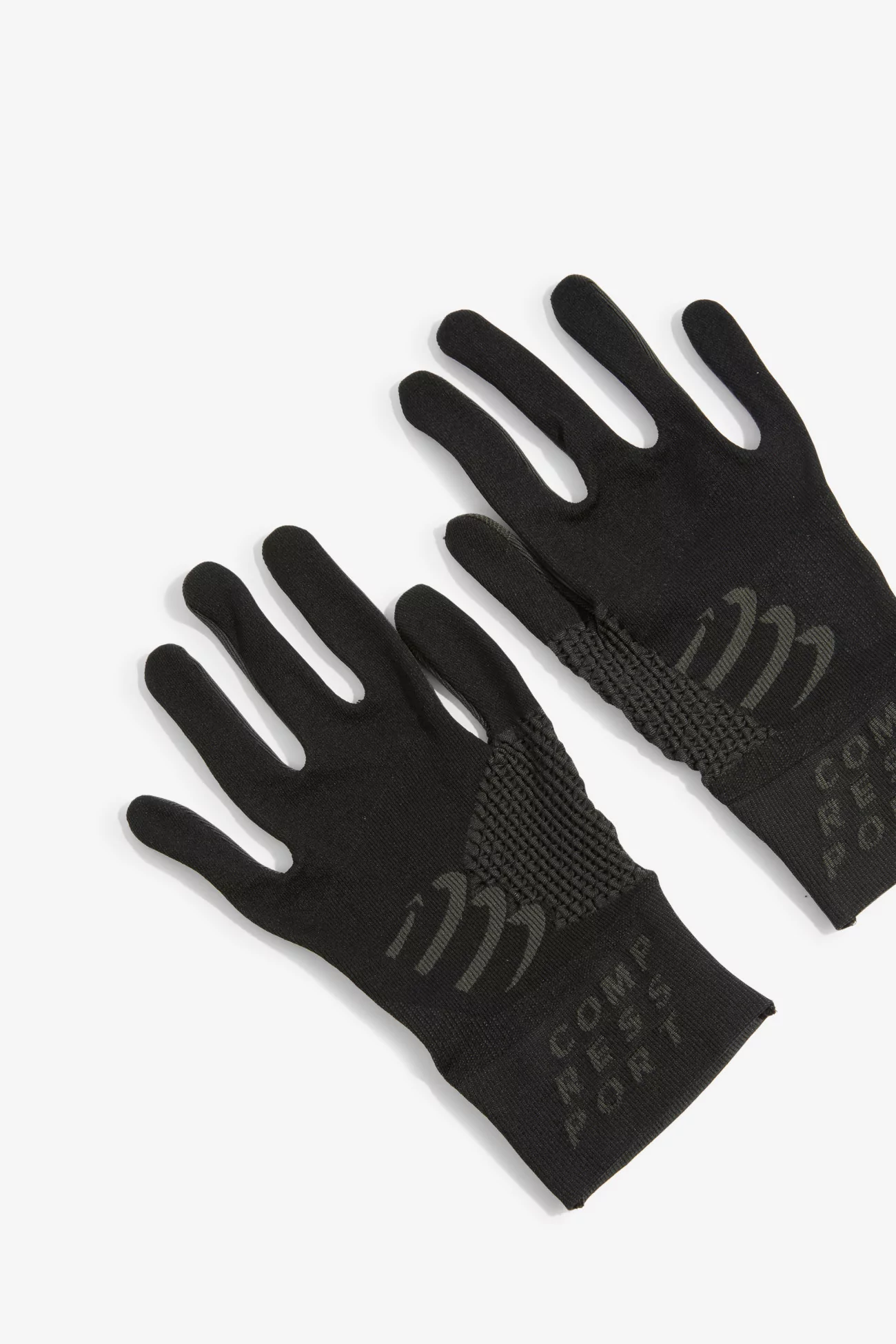 3D Thermo Thermoregulating Trail Running Gloves - Black | Centre Commercial