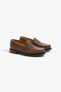 Men's Leather Loafers Rob's Vibram Tuscany - T Pale Brown | Centre Commercial