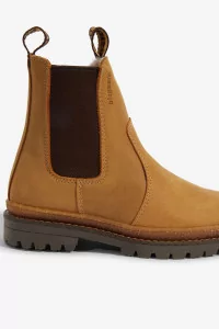 Kids Leather Boots Neo Lamb - Camel | Centre Commercial