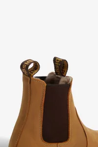 Kids Leather Boots Neo Lamb - Camel | Centre Commercial