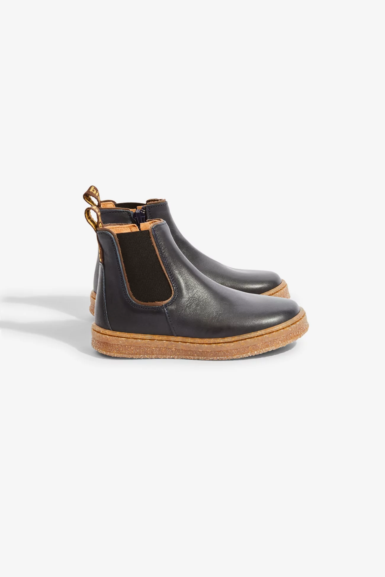 Kids Chelsea Boots Leather Phillip - Navy | Centre Commercial