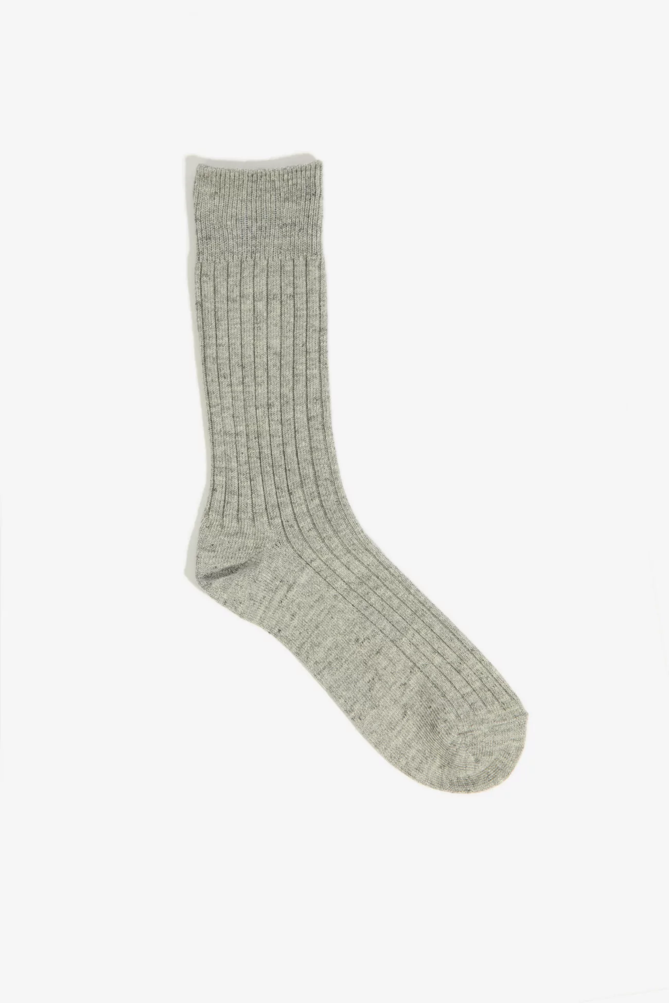 Men's Organic Cotton Socks LW-C Grey Melange - Lady White Co | Centre Commercial