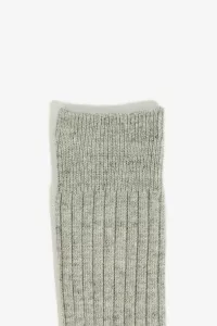 Men's Organic Cotton Socks LW-C Grey Melange - Lady White Co | Centre Commercial