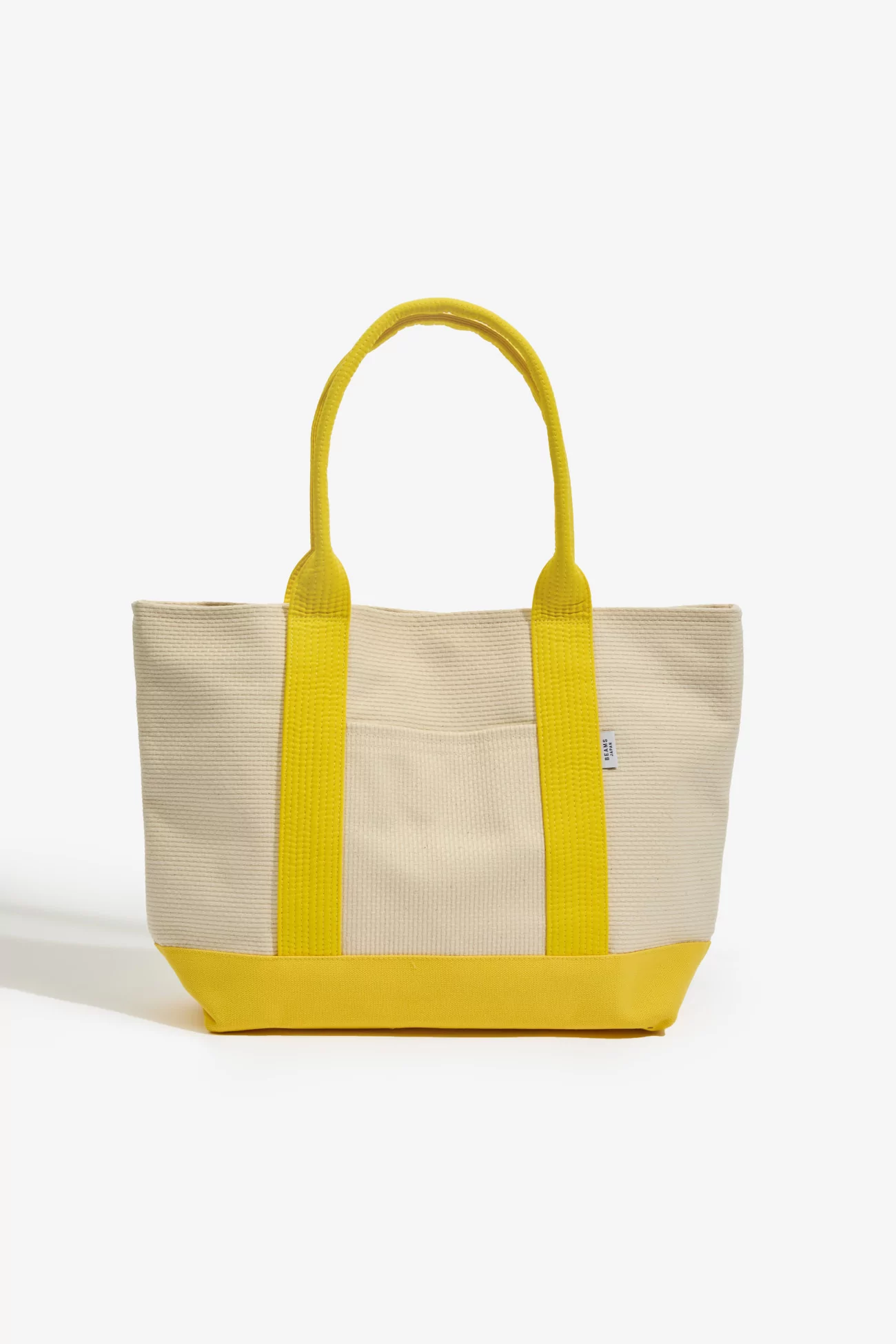 Sac Cabas Japonais Coton Sashiko sasicco OBI - Yellow | Centre Commercial